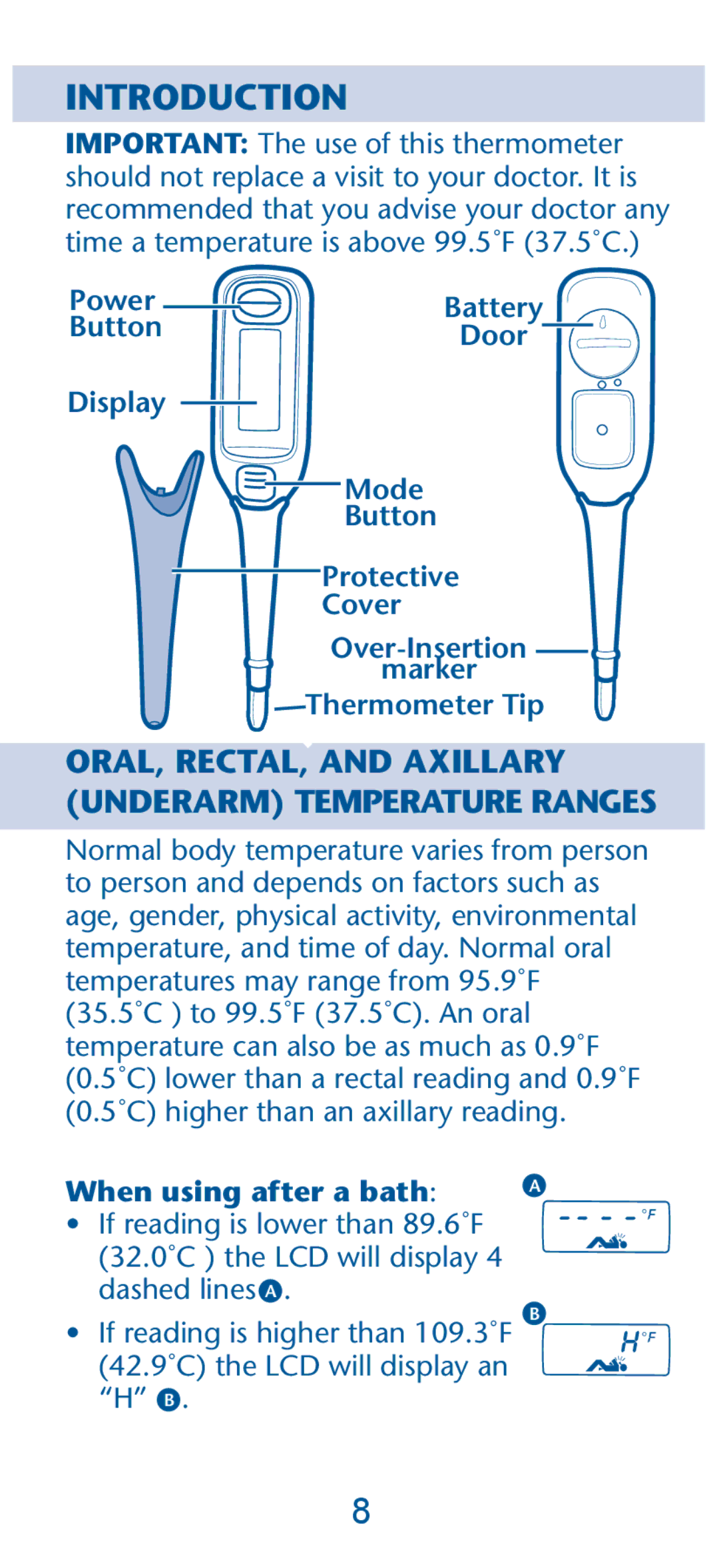 Graco PD135573A, 1769606 owner manual Introduction, Power, Button , When using after a bath 