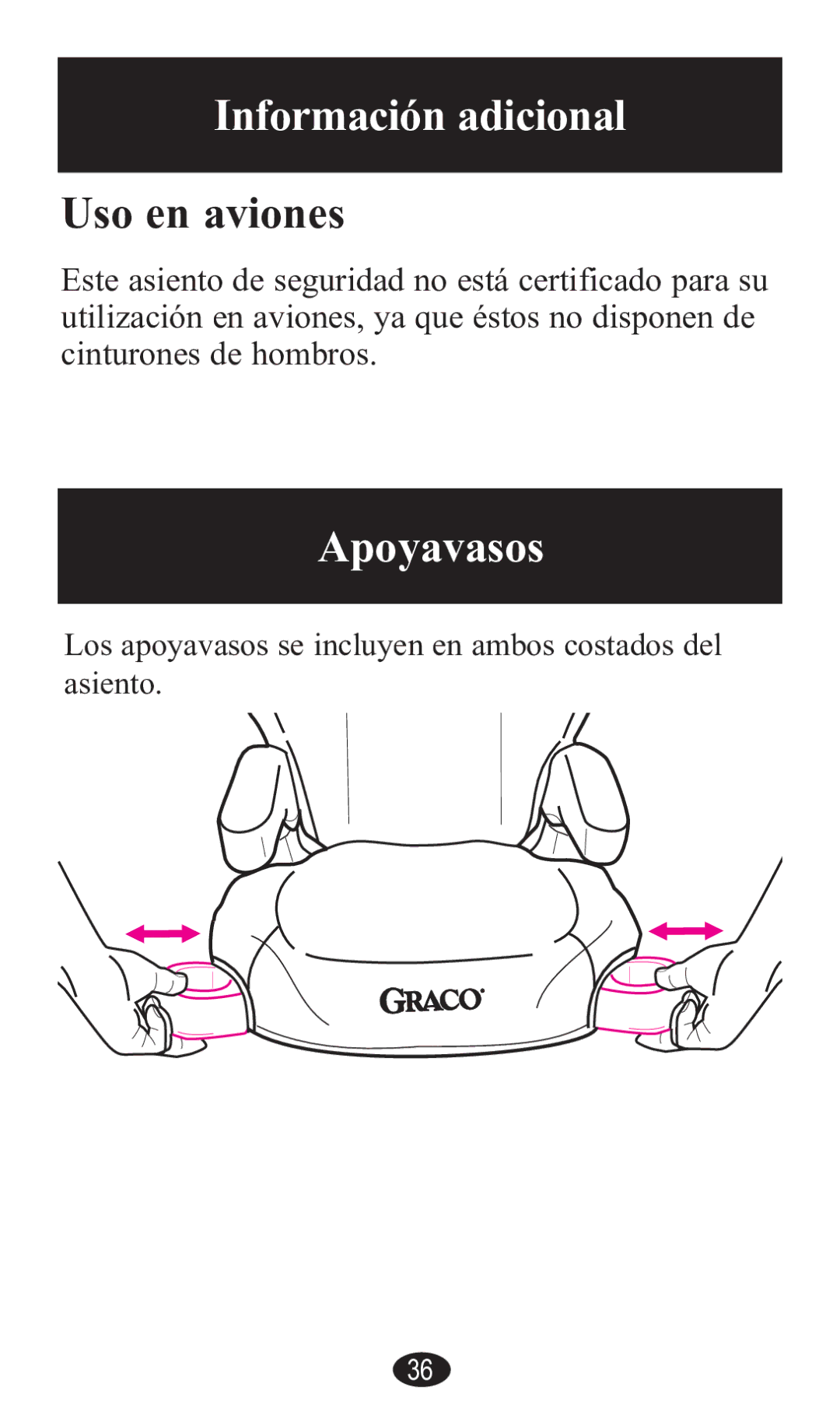 Graco PD141229A manual InformDción DdicionDl, ApoyDvDVoV, Dvlhqwr 