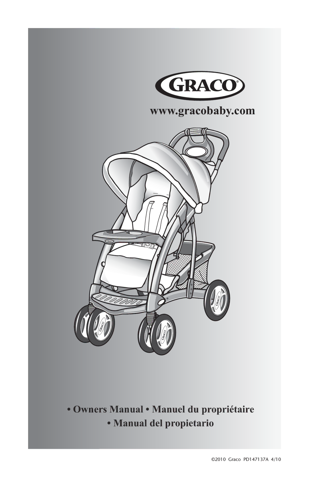 Graco 1769847, PD147137A owner manual Manual del propietario 