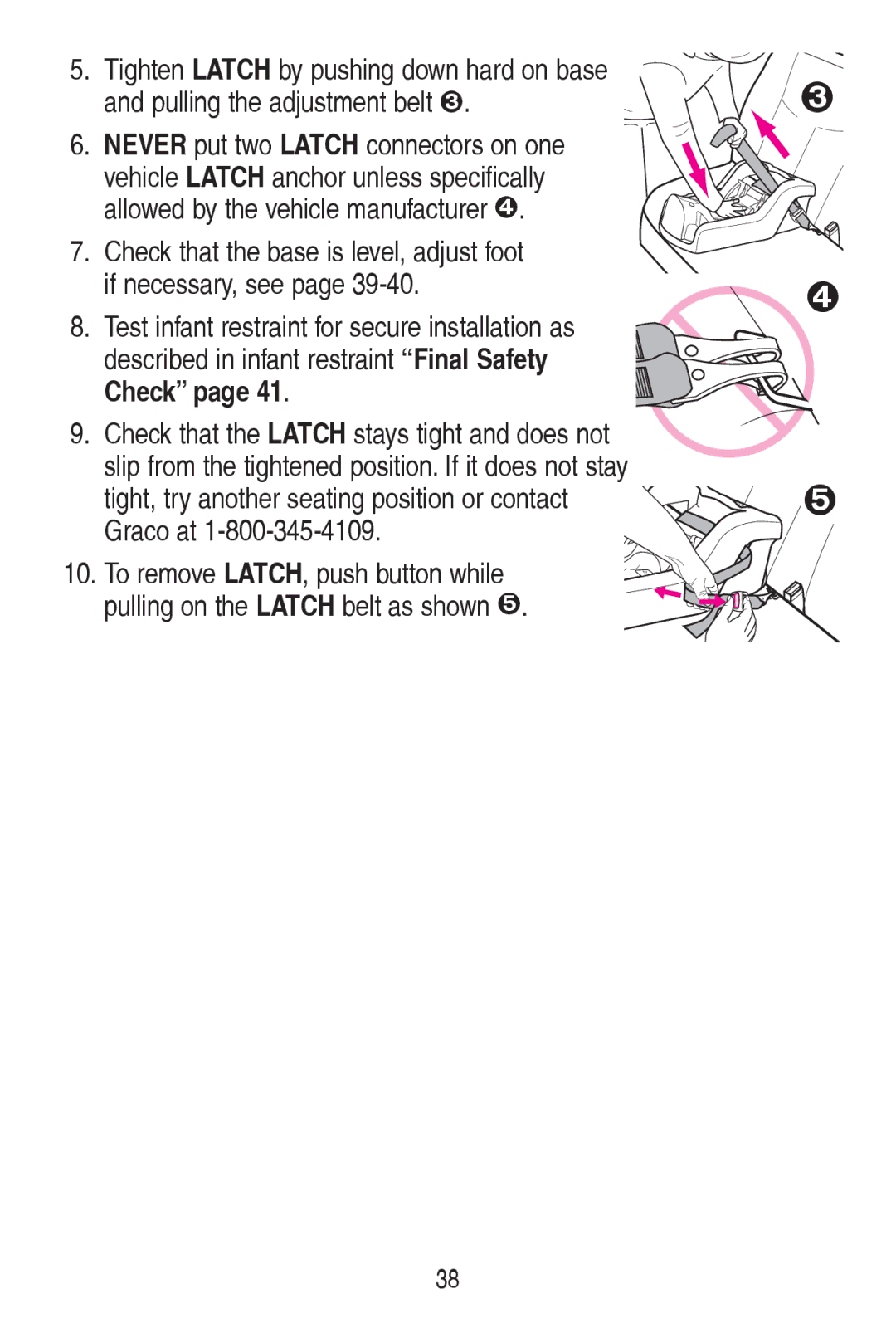 Graco PD147137A, 1769847 owner manual LiQhfhvvdu\VhhSdjh, Khfn´Sdjh, UdfrDw 