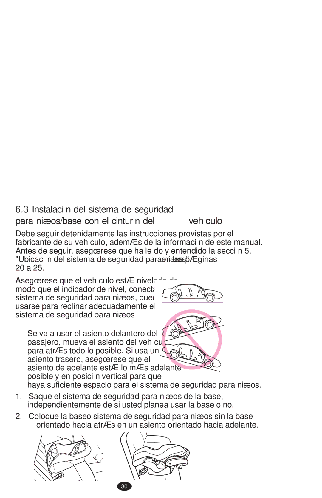 Graco PD152642A 6/10 owner manual ➋ ➌ 