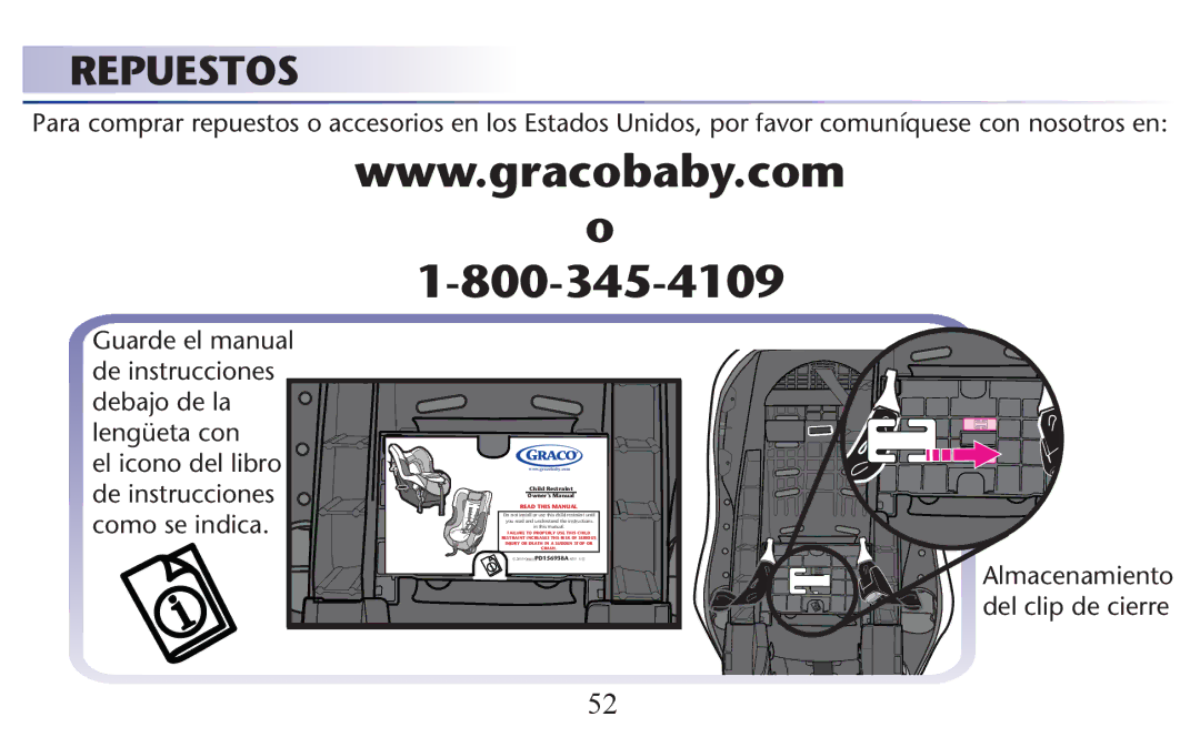 Graco PD156938B owner manual Repuestos, Como se indica 