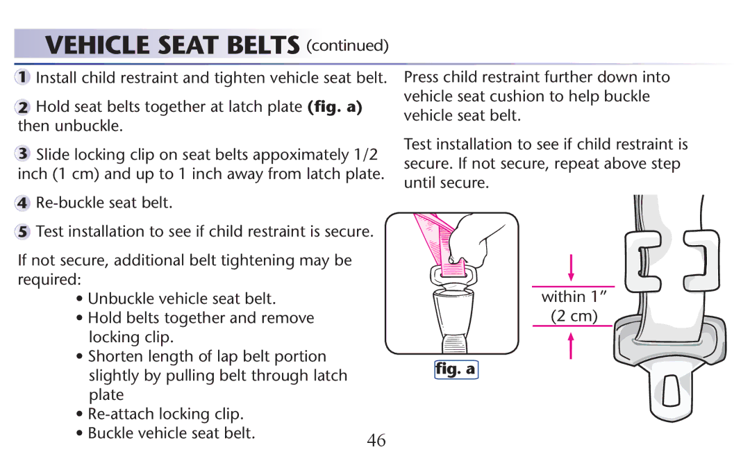 Graco PD156938B owner manual ﬁg. a 