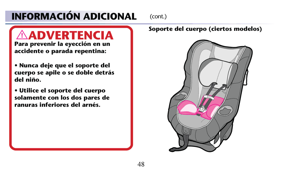 Graco PD156938C owner manual Información Adicional 