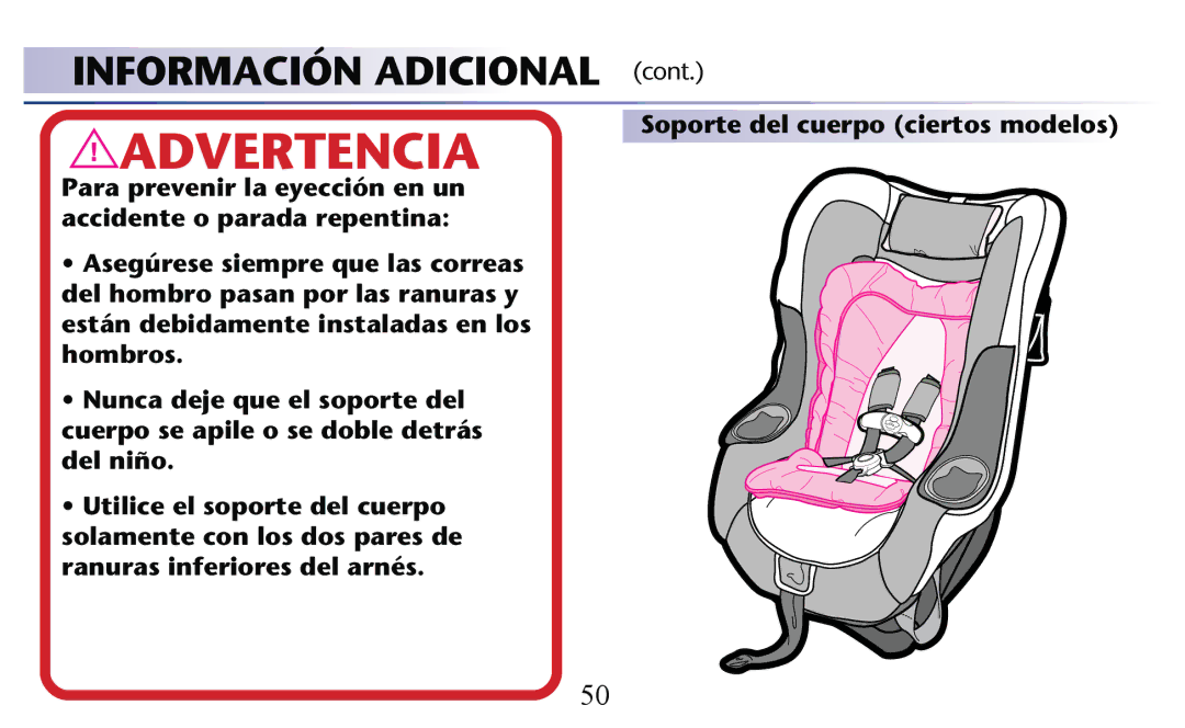 Graco PD156938C owner manual Advertencia 