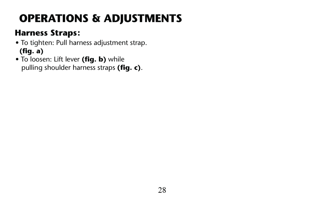 Graco PD156938C owner manual Operations & Adjustments, ﬁg. a 