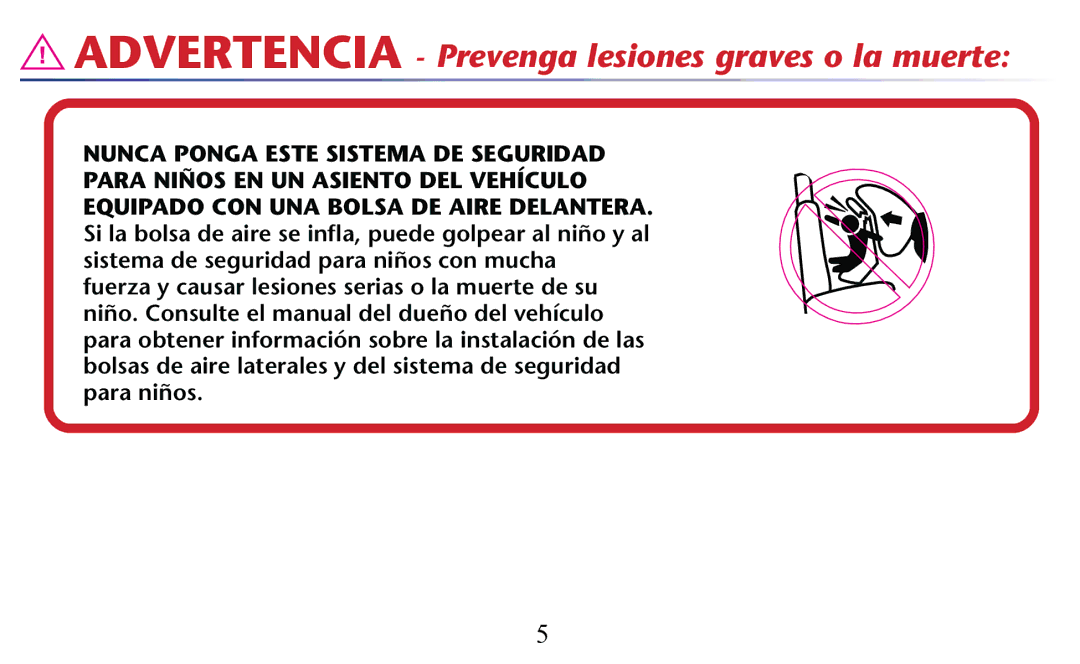 Graco PD156938C owner manual Advertencia Prevenga lesiones graves o la muerte 