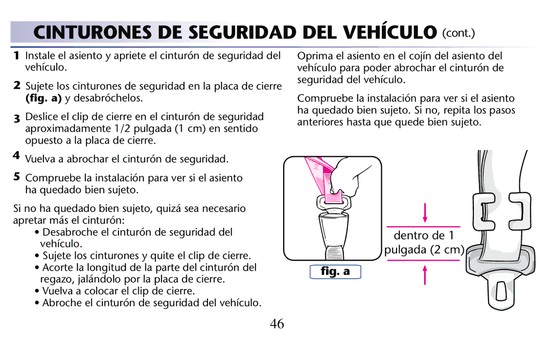 Graco PD156938D owner manual Dentro de, Pulgadag Cm 