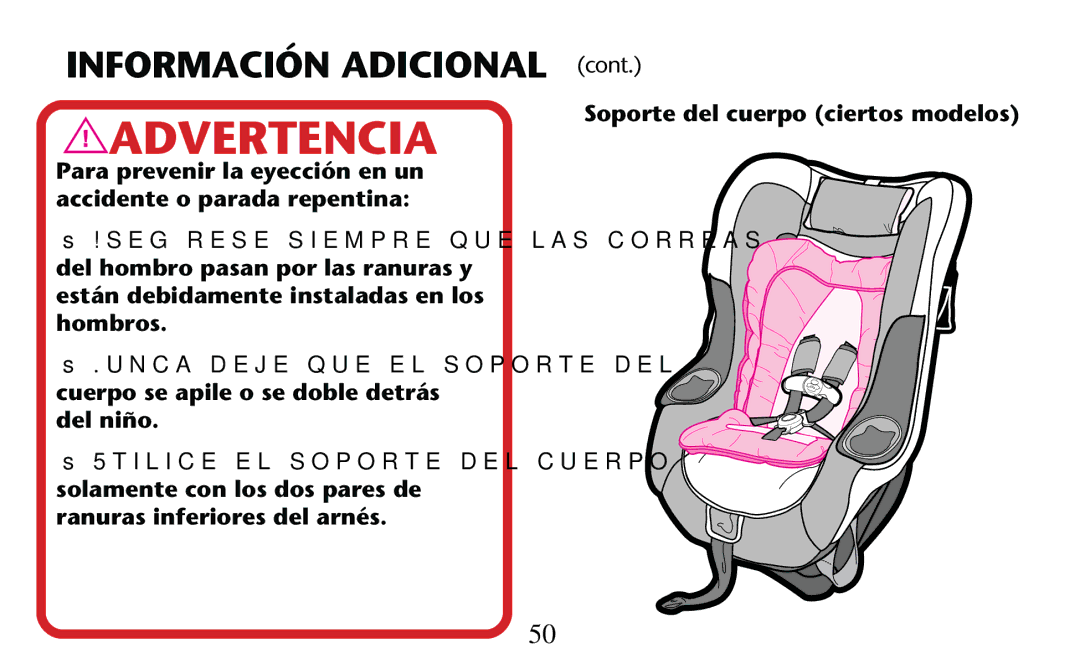 Graco PD156938D owner manual Advertencia 