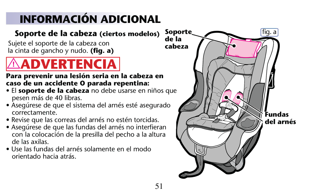 Graco PD156938D owner manual Pesen MÉS DEN LIBRAS, Con la colocación de la presilla del pecho a la altura 