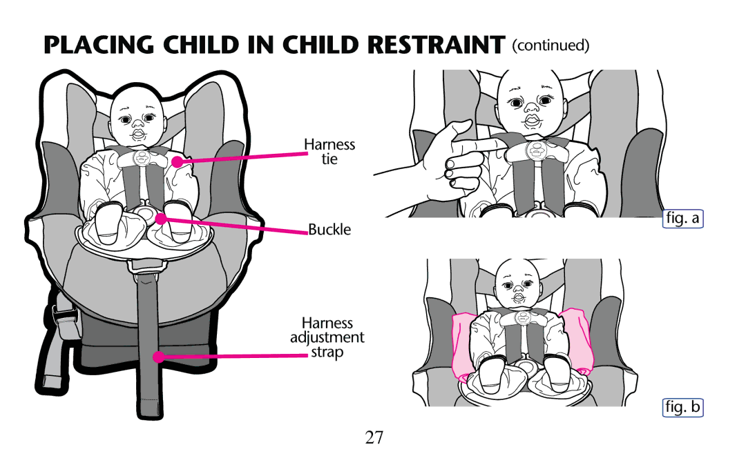 Graco PD156938D owner manual Harness Tie, Uckle, Harness Adjustment Strap LGGB 