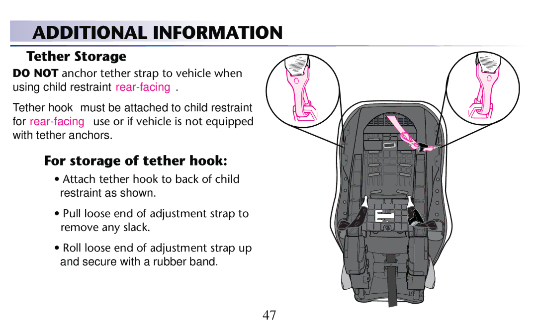 Graco PD156938D owner manual Additional Information 