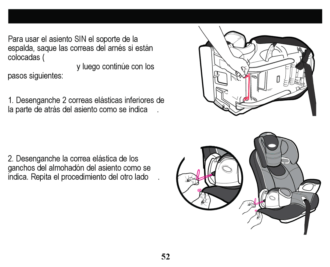 Graco PD158114A SdvrvVljxlhqwhv, HVHQJDQFKHODFRUUHDHOiVWLFDGHORV, 3DUDXVDUHODVLHQWR6,1HOVRSRUWHGHOD 