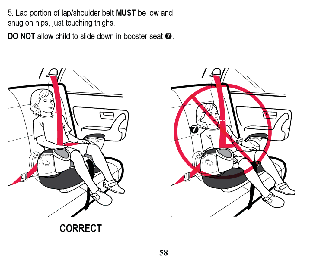 Graco PD158114A manual 127DOORZFKLOGWRVOLGHGRZQLQERRVWHUVHDWŸ 