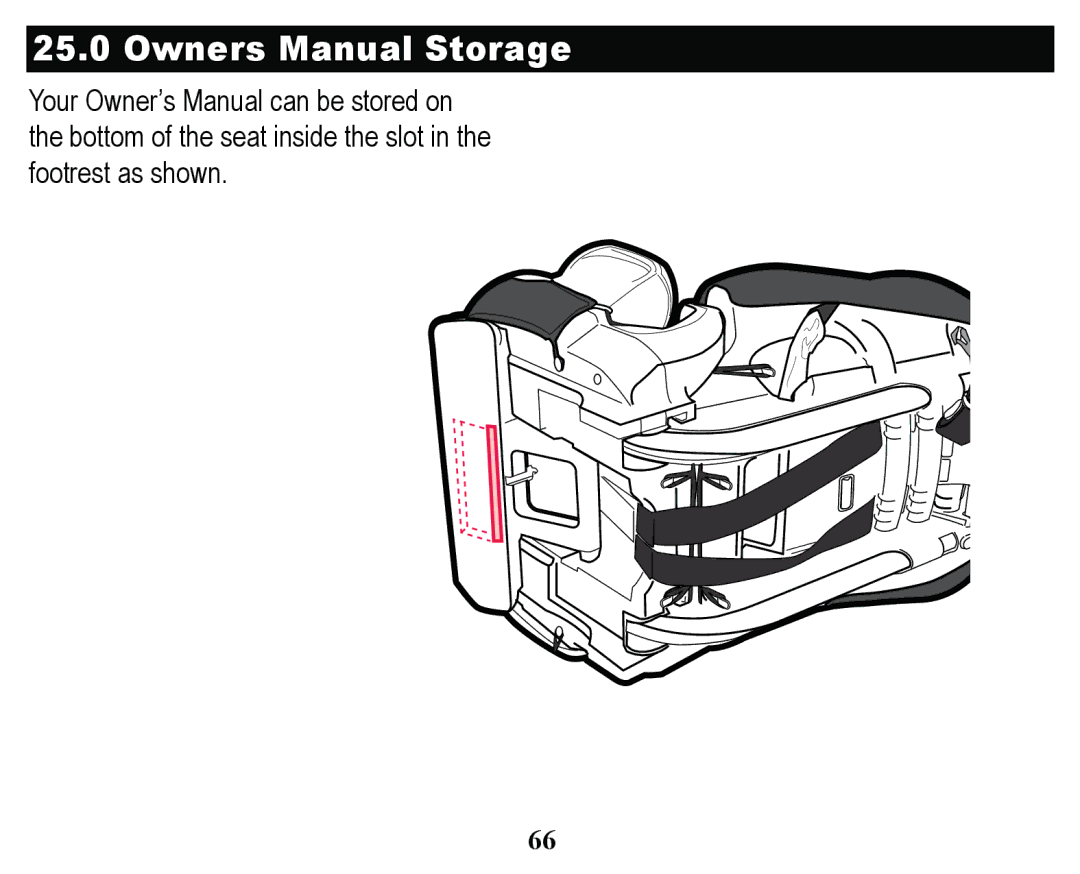 Graco PD158114A manual 2ZQHUV0DQXDO6WRUDJH 