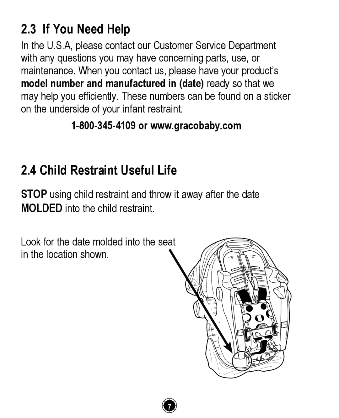 Graco PD161906A owner manual ,IRX1HHG+HOS, &KLOG5HVWUDLQW8VHIXO/LIH, RuZzzJudfrede\Frp 