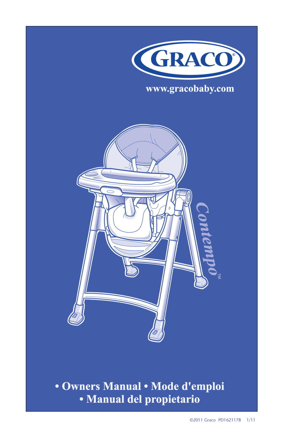 Graco manual Graco PD162117B 