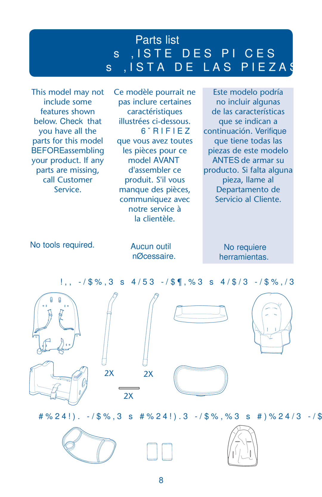 Graco PD162120B owner manual Parts list, Ss ,ISTESDESEPIÒCES ss ,ISTASDE Lasapiezas 