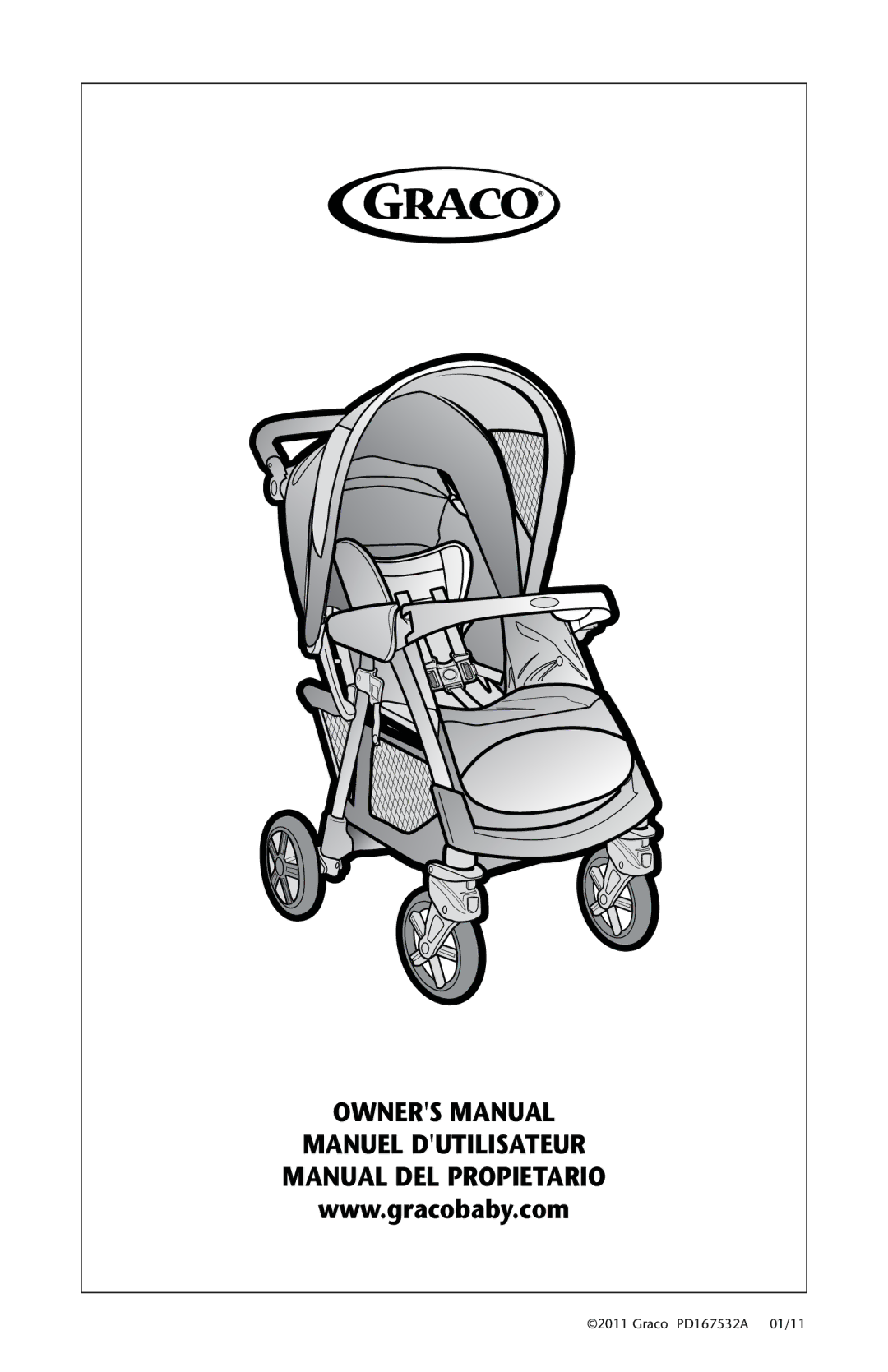 Graco PD167532A owner manual Manuel Dutilisateur Manual DEL Propietario 