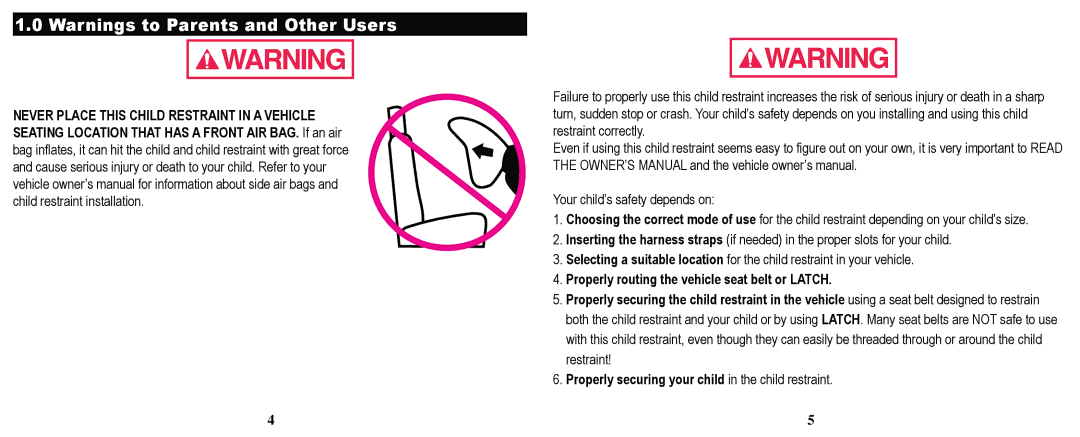 Graco PD169096A owner manual 