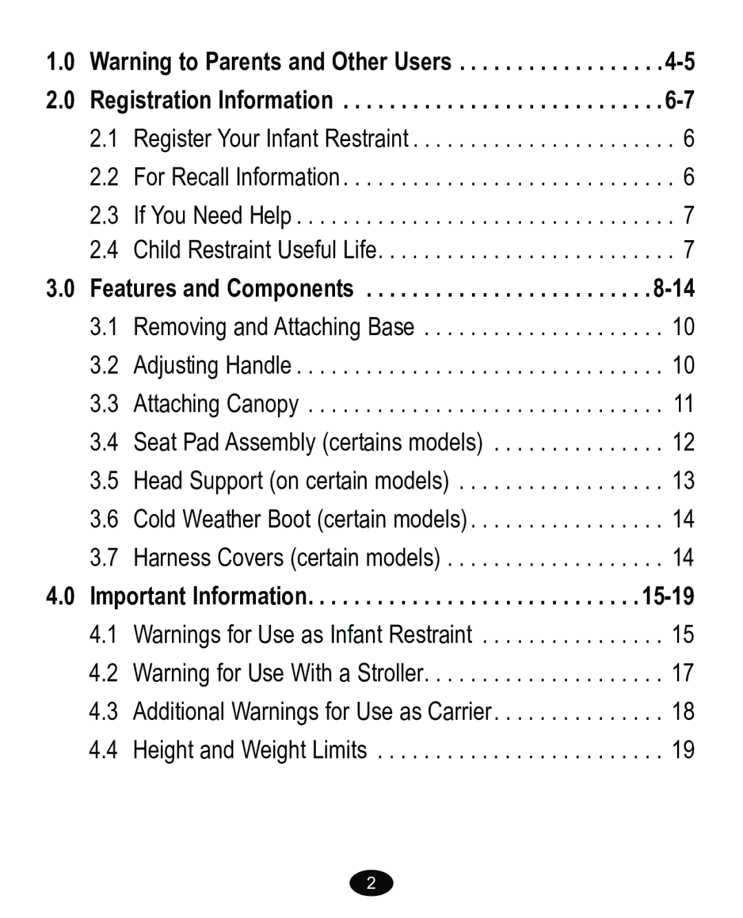 Graco PD170105A manual  