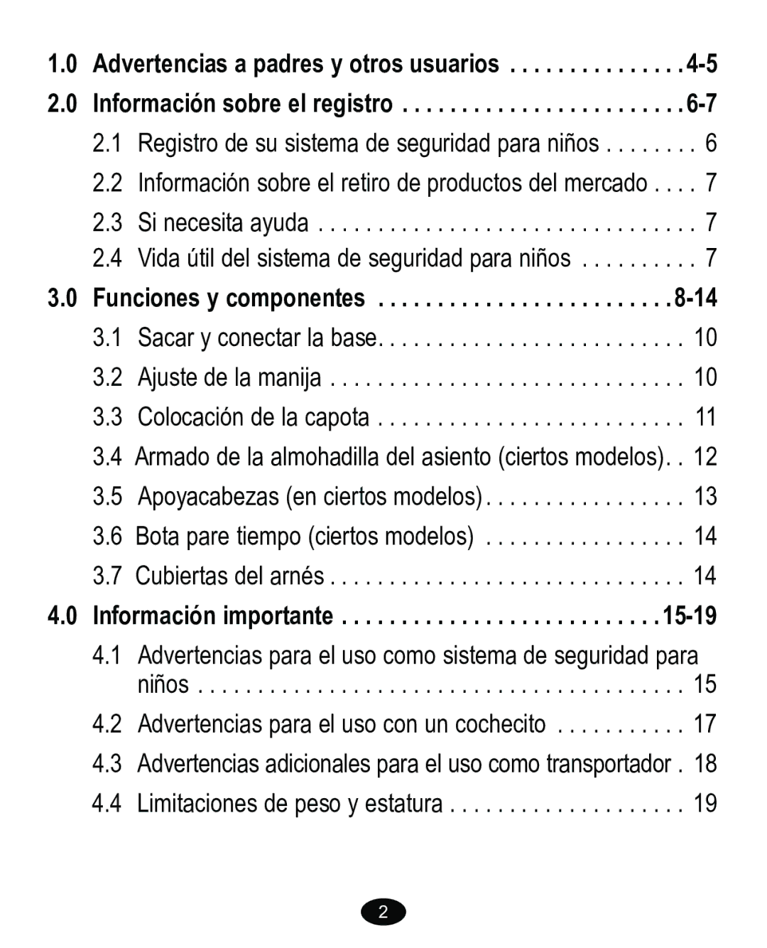 Graco PD170105A manual 