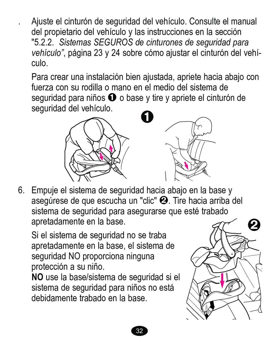 Graco PD170105A manual 12XVHODEDVHVLVWHPDGHVHJXULGDGVLHO, GhelgdphqwhWudedgrHqOdEdvh, VHJXULGDGGHOYHKtFXOR 