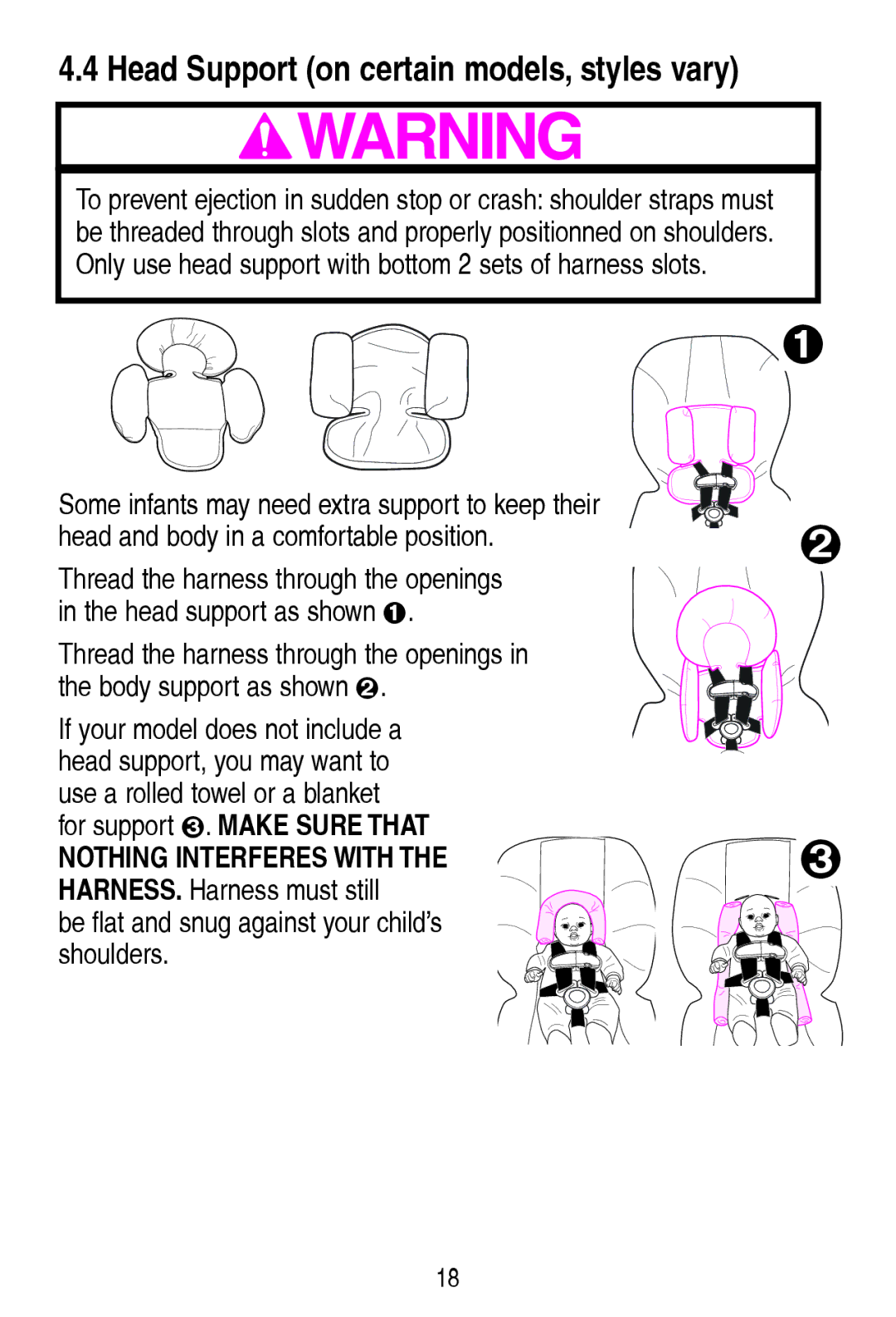 Graco PD170825B manual WkhErg\VxssruwDvVkrzqš, 127+,1*,17556,7+7+, Vkrxoghuv 