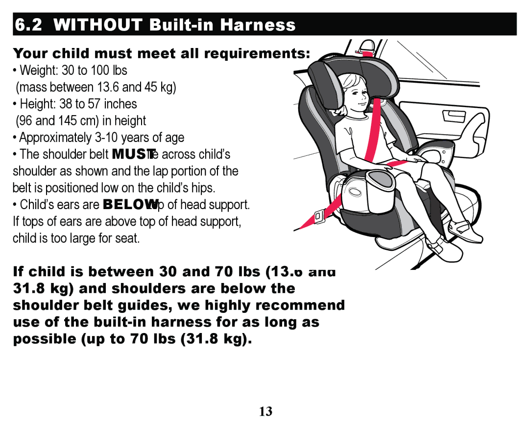 Graco PD171508A manual  ,7+287%XLOWLQ+DUQHVV, PdvvEhwzhhqDqgNj ‡+HljkwWrLqfkhv 