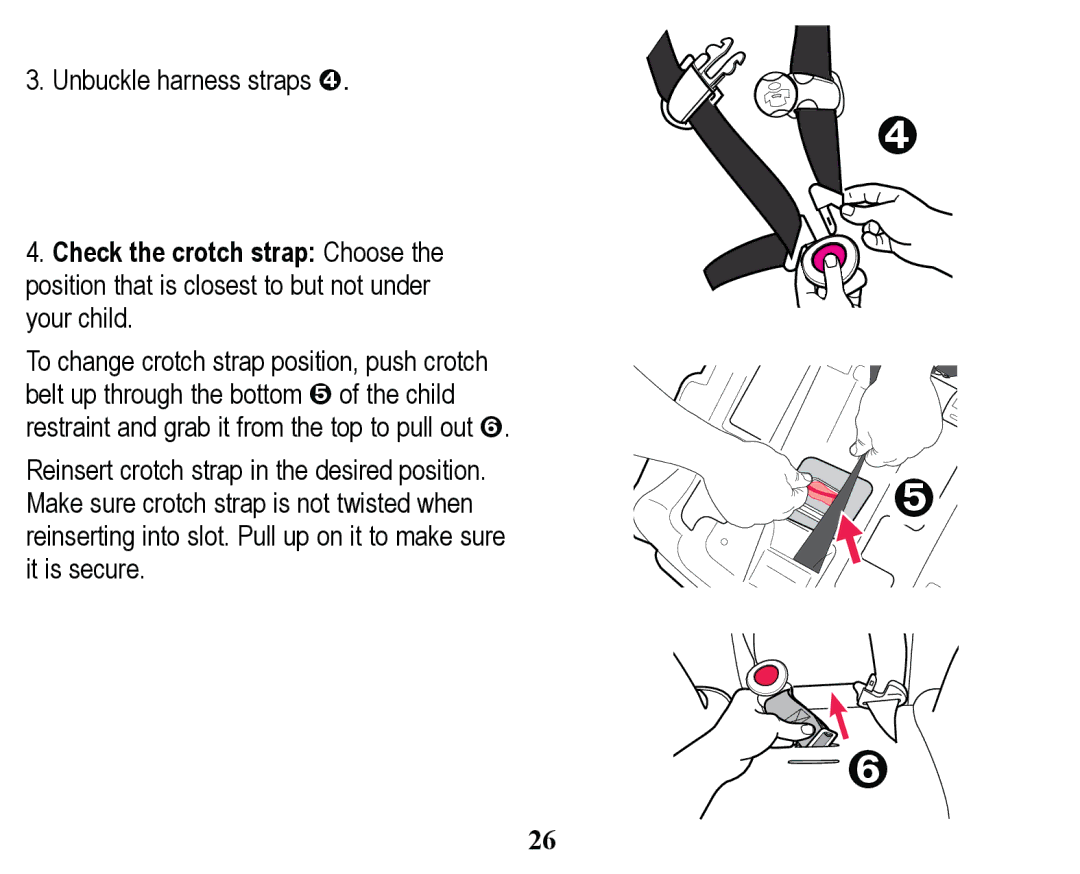 Graco PD171508A manual 8QEXFNOHKDUQHVVVWUDSVœ, LwLvVhfxuh 