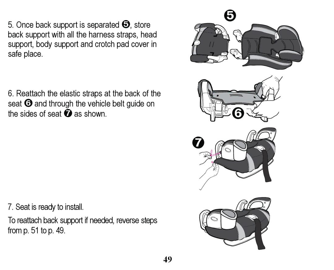 Graco PD171508A manual 6HDWLVUHDG\WRLQVWDOO 