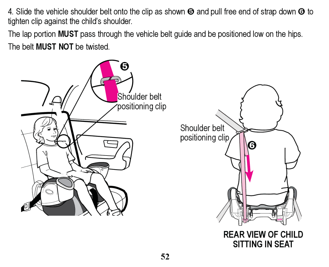 Graco PD171508A manual $59,2&+,/ 6,77,1*,16$7, WljkwhqFolsDjdlqvwWkhFklog¶VVkrxoghu 