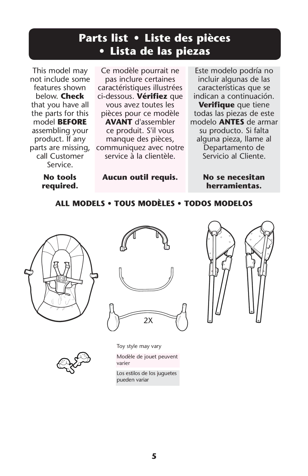 Graco PD171513B owner manual 0ARTSRLIST ss ,ISTESDESEPIÒCES Ss ,ISTASDE Lasapiezas 