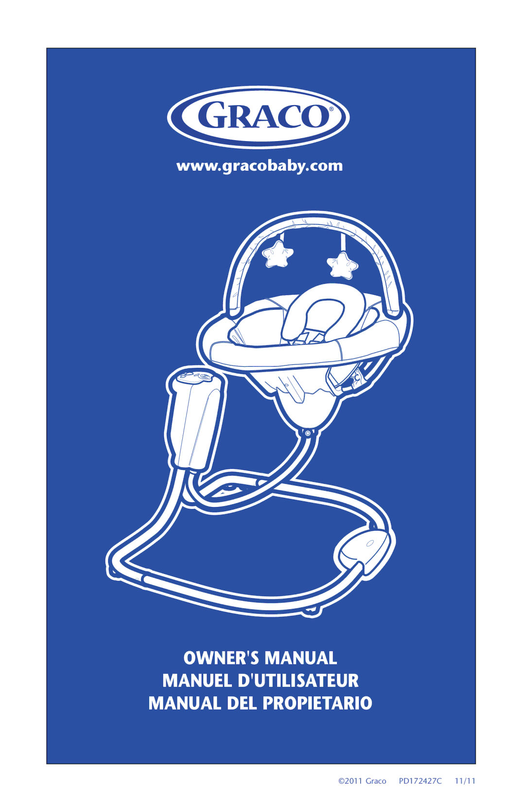 Graco PD172427C 11/11 owner manual Manuel Dutilisateur Manual DEL Propietario 