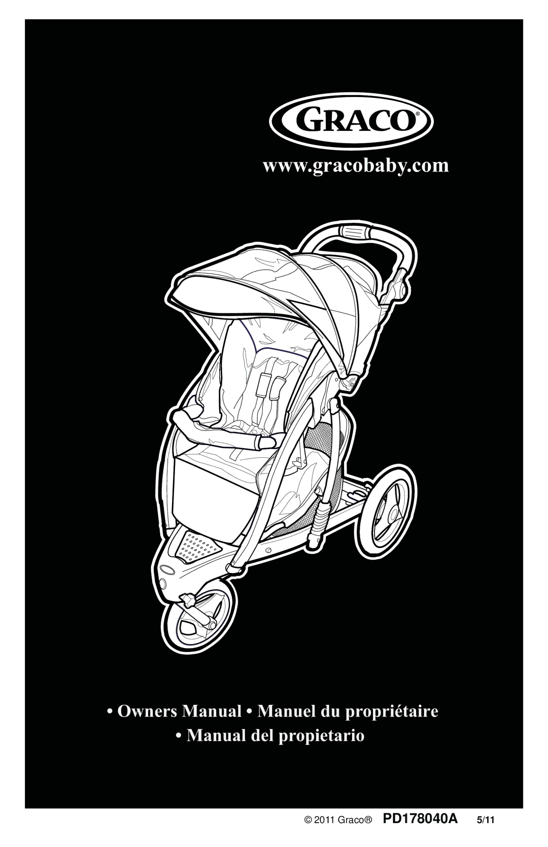 Graco PD178040A owner manual Manual del propietario 