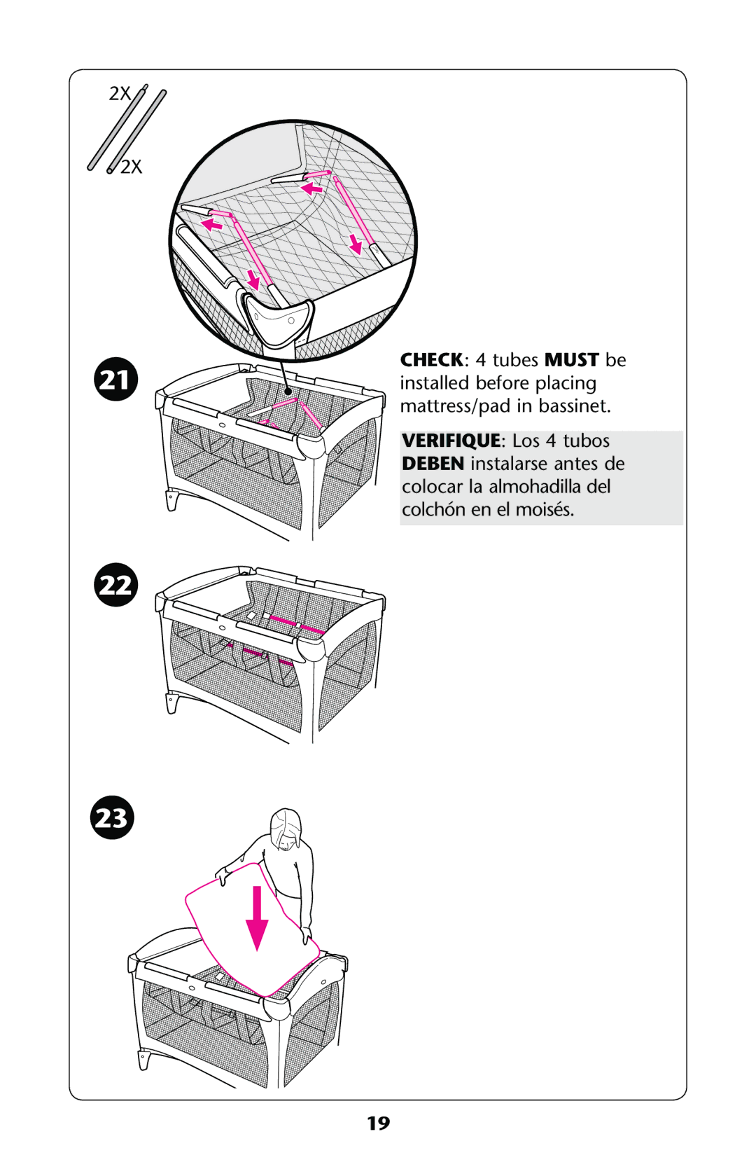 Graco PD187603A owner manual CHECKTUBESB Must be 