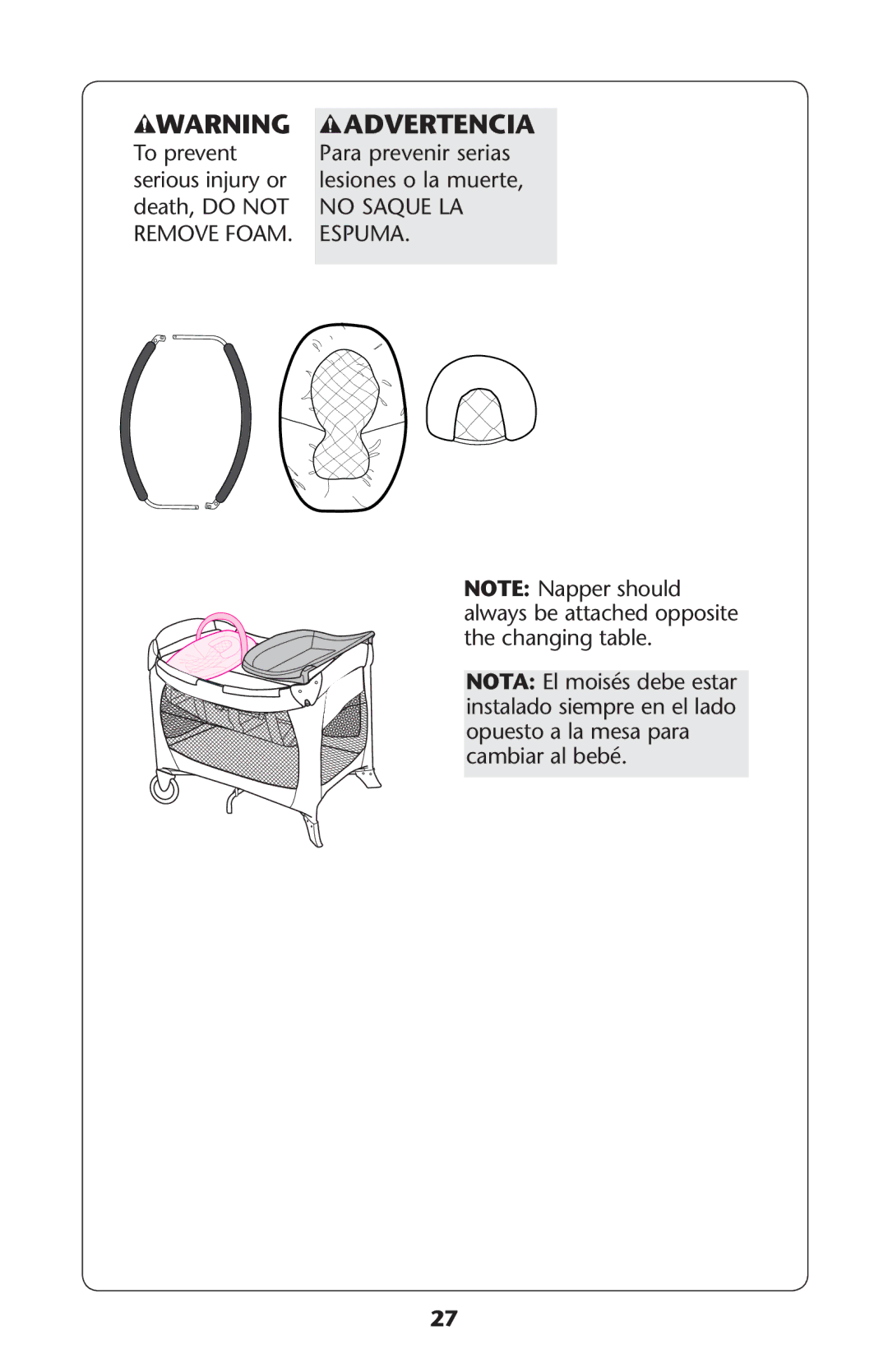 Graco PD187711B owner manual Advertencia, 15%1 