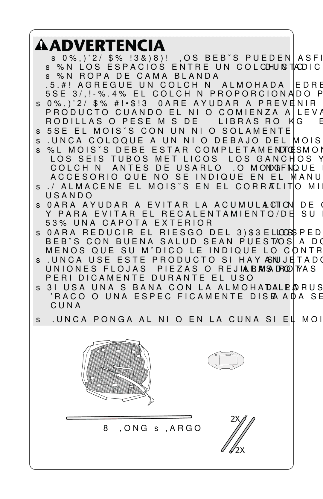 Graco PD189307A owner manual Advertencia 