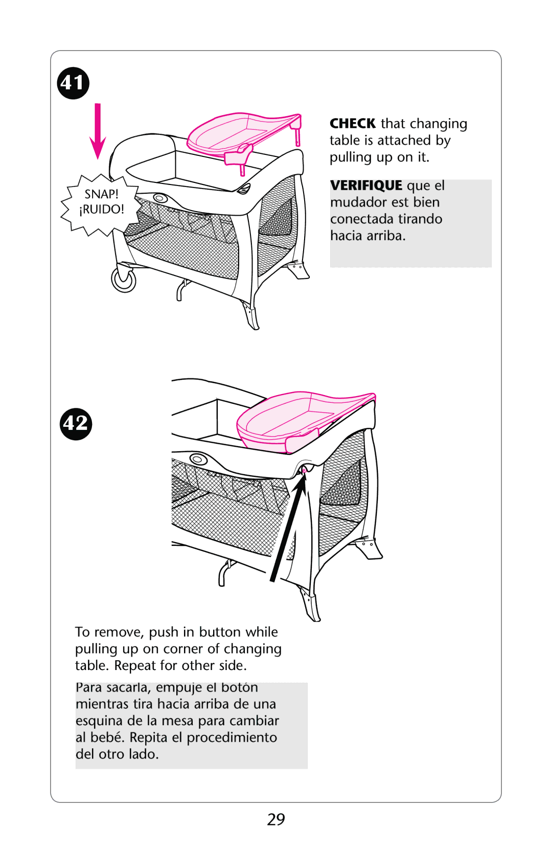 Graco PD189307A owner manual Check That Changing Tablebis Attached by Pullinglup on IT 