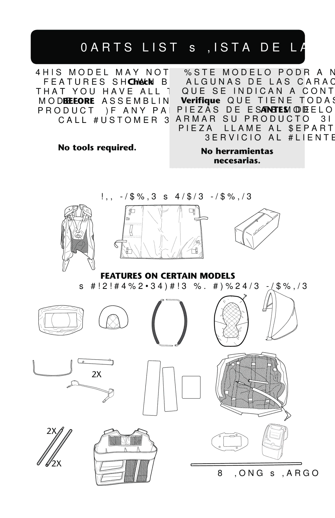 Graco PD189307A owner manual 0ARTSRLIST ss ,ISTASDE Lasapiezas, 8 ,ONGOss,ARGO 