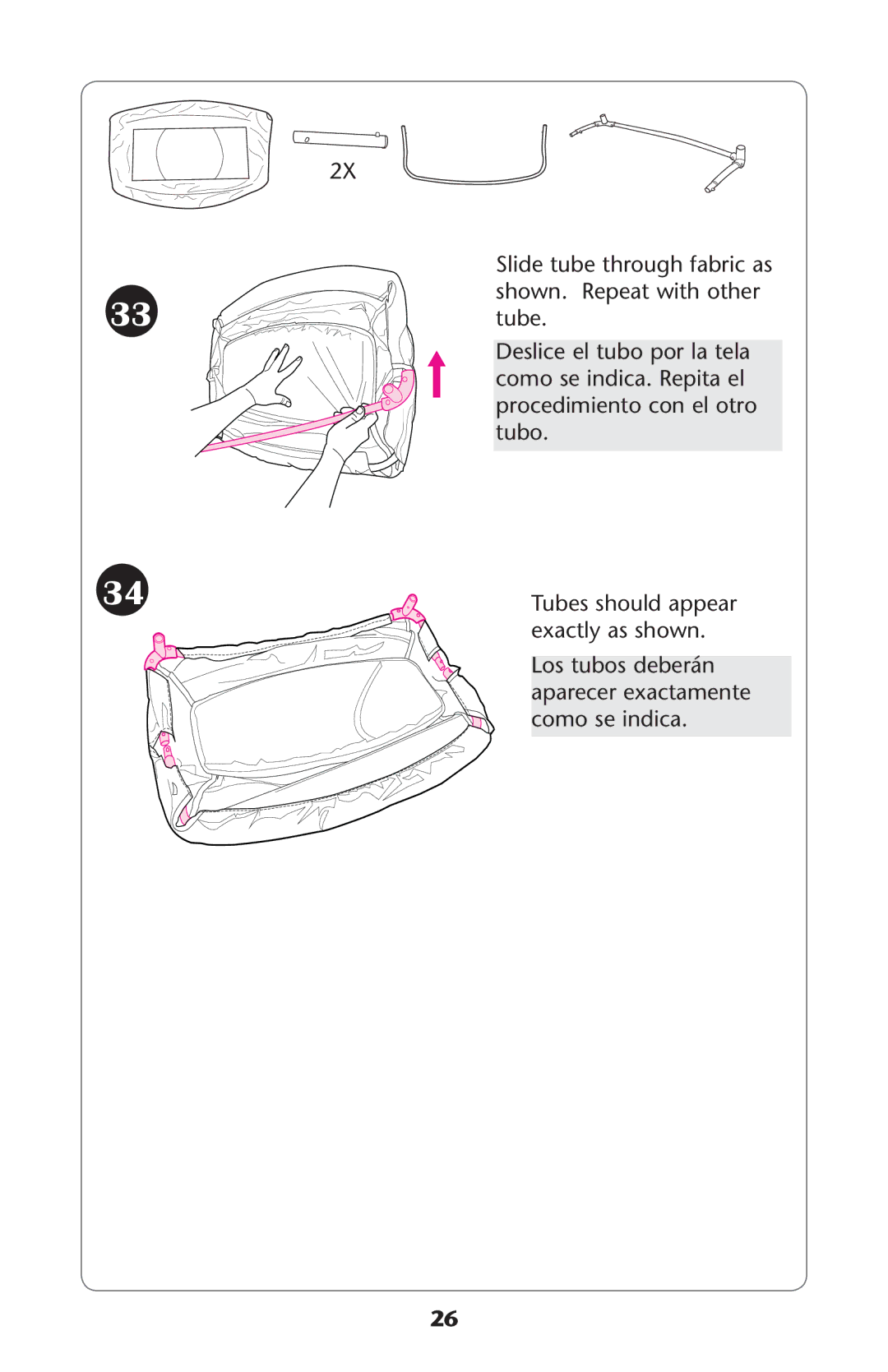 Graco PD189684A manual Osotubosbdeberéne Aparecer Exactamentea Como SE INDICA 