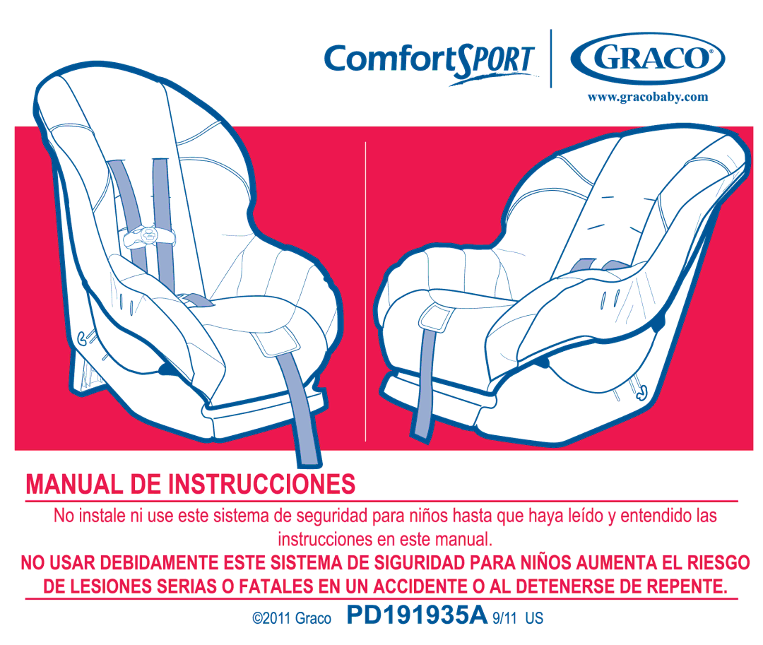 Graco PD191935A manual 