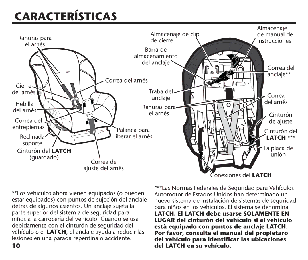 Graco PD191935A manual Lmacenaje Denclip, Ebillai, 2ANURASUPARA, 0ALANCAAPARA, 2ECLINADAI 