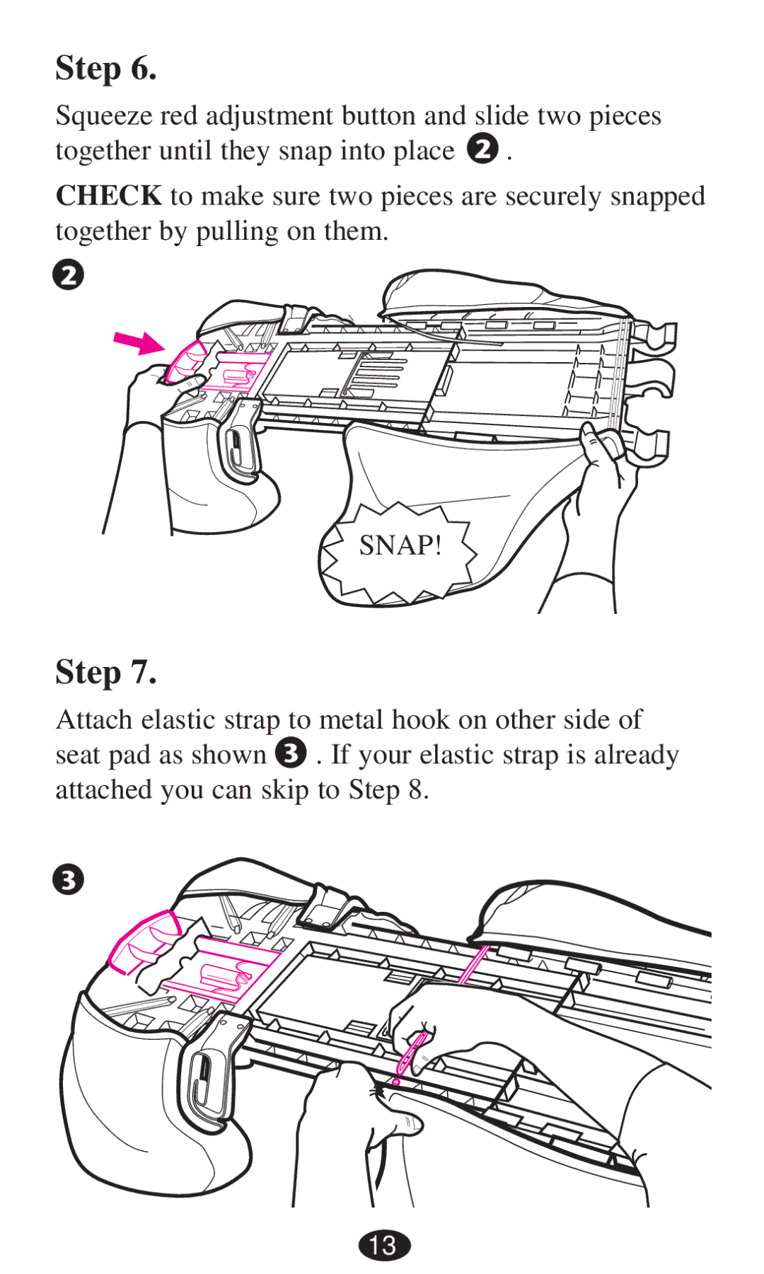 Graco PD194386A owner manual Snap 