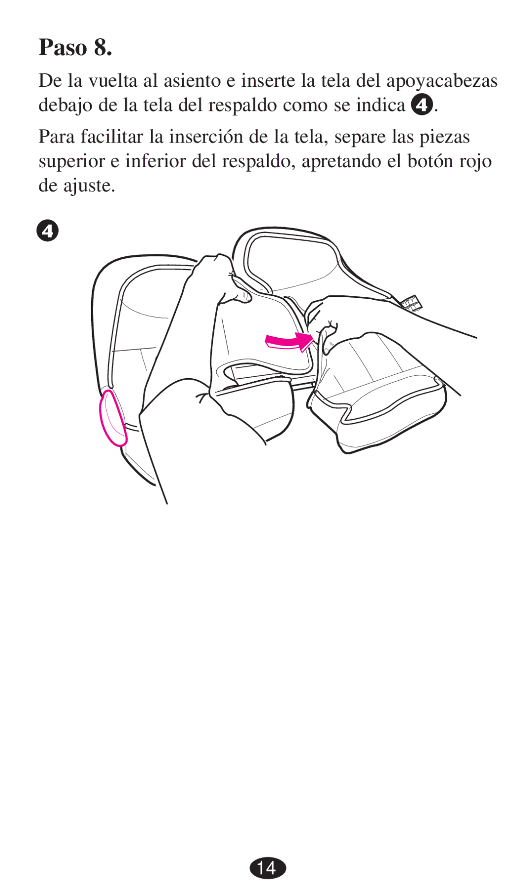 Graco PD194386A owner manual Paso 