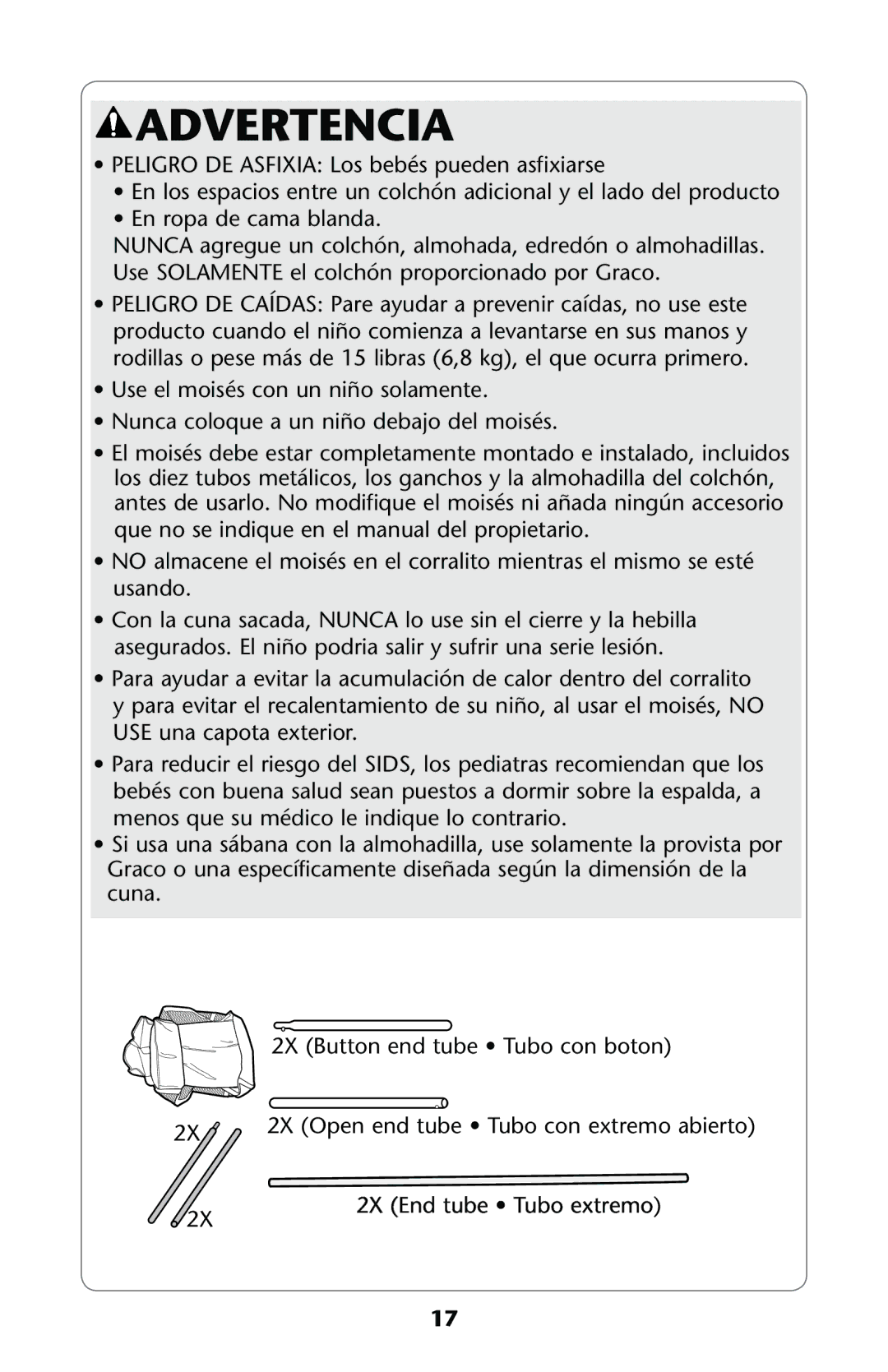 Graco PD197910A manual Advertencia, 8 UTTONTENDNTUBE ss4UBOBCONOBOTON 