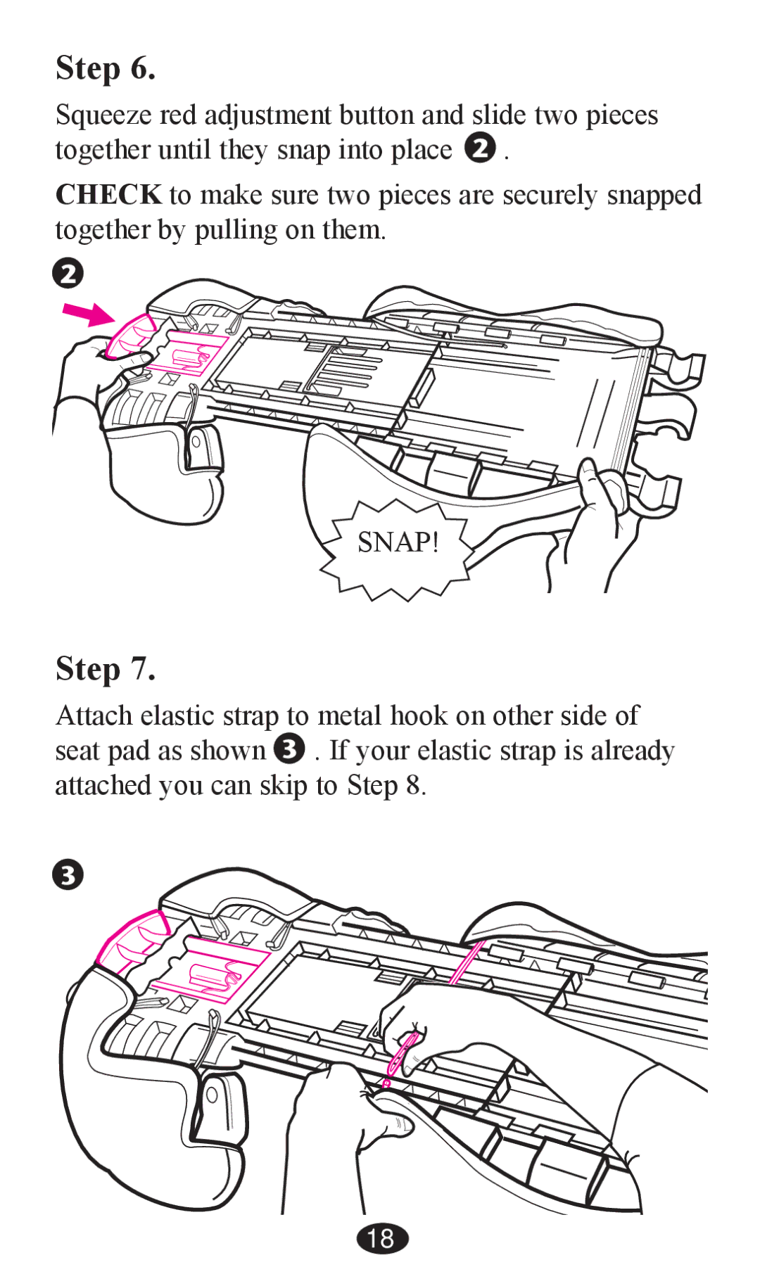 Graco PD202326A owner manual Snap 