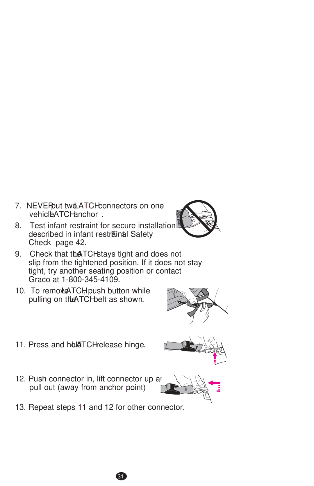 Graco PD204226C manual Check 