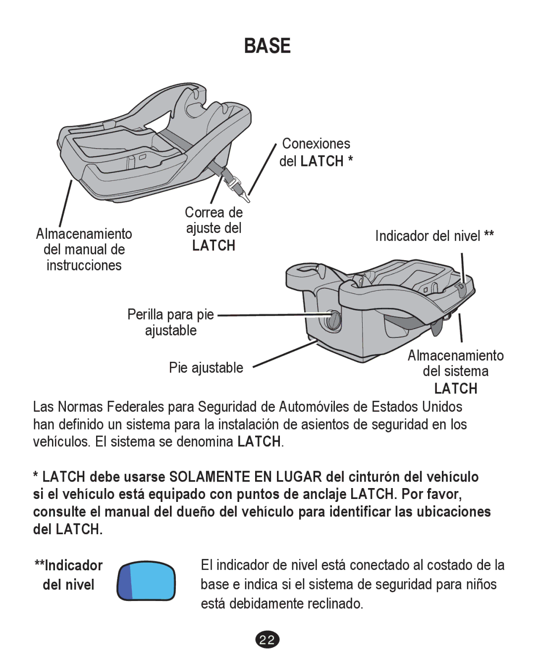 Graco PD204226C manual Latch 