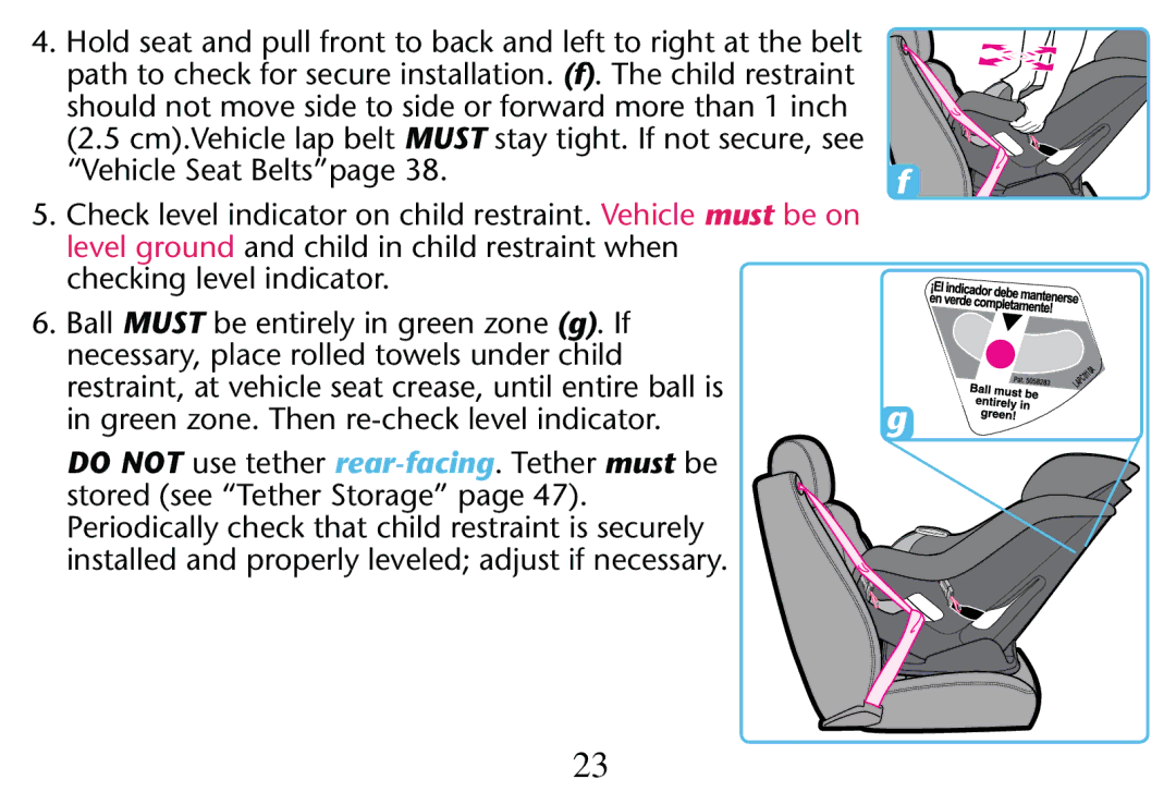 Graco PD205009A owner manual Checking Level INDICATOR 